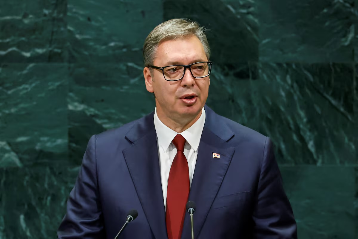 Aleksandar Vucic Perezida wa Serbia yeguye