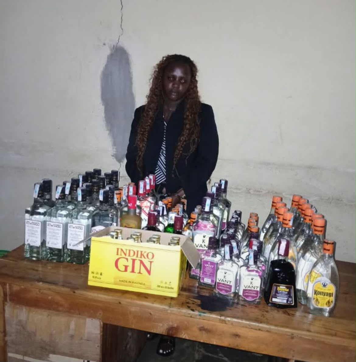 Kigali : Police  yavumbuye Utubari ducuruza inzoga z’ibyuma zakuwe ku isoko